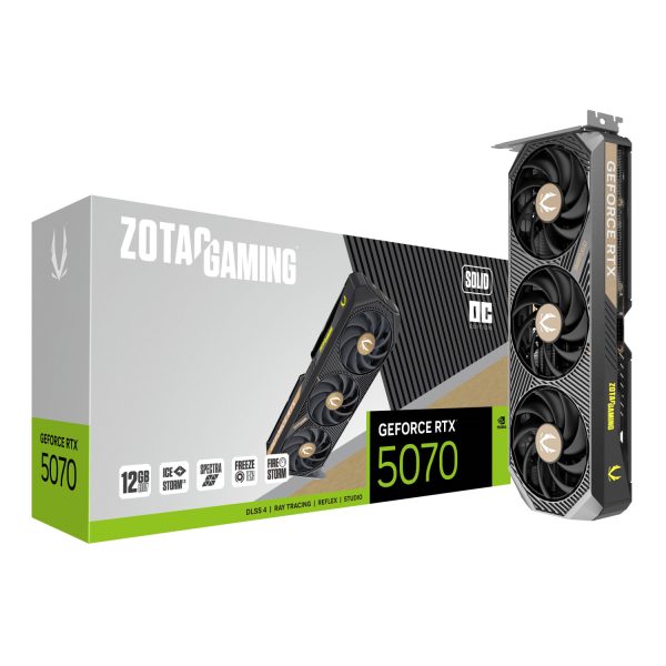 کارت گرافیک Zotac RTX 5070 Solid OC 12GB