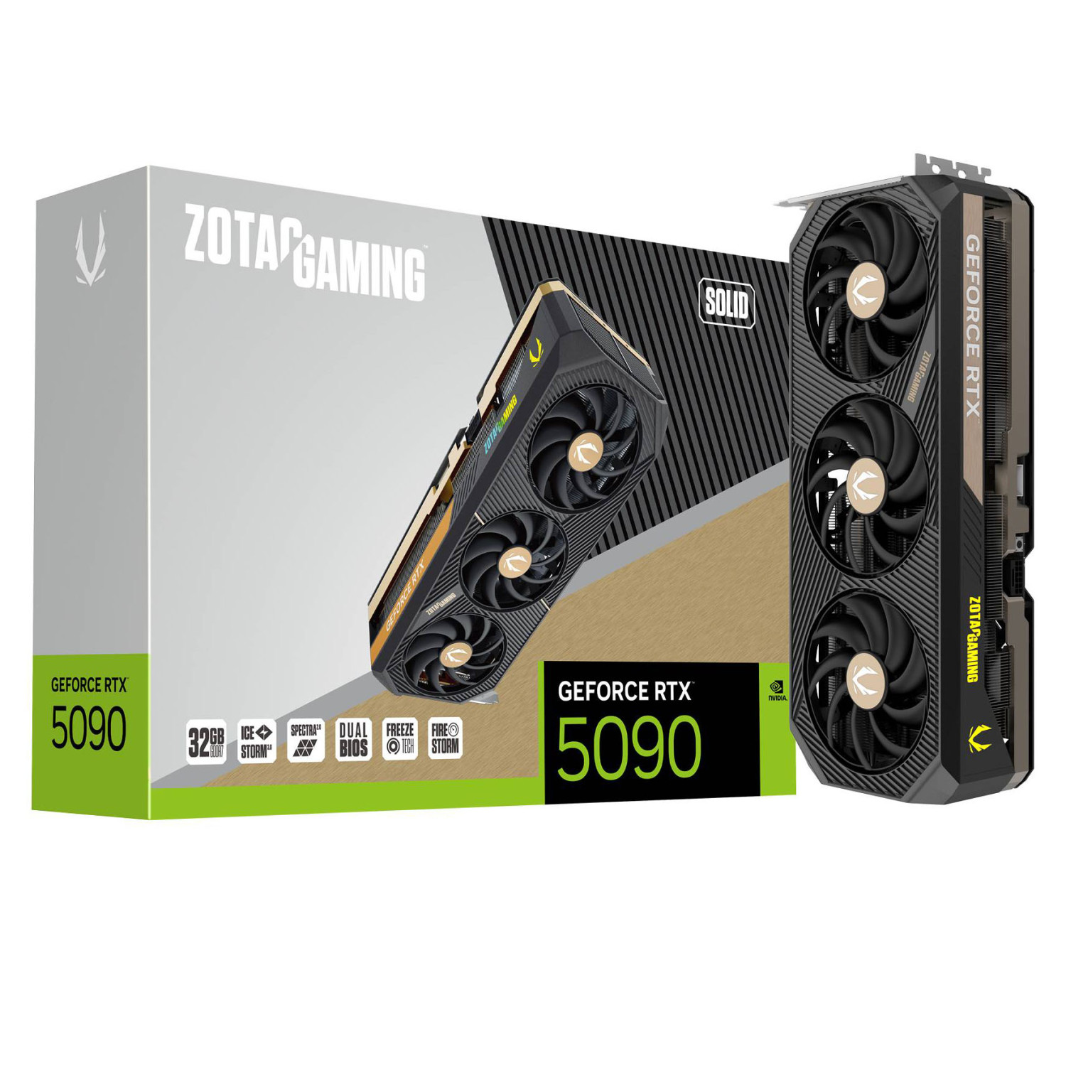 کارت گرافیک Zotac RTX 5090 Solid 32GB_6912613fee75c.jpeg کارت گرافیک Zotac RTX 5090 Solid 32GB - تصویر 1