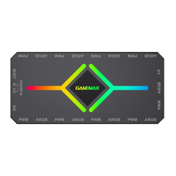 کنترلر نورپردازی/فن GameMax ARGB PWM V4.0 - Black
