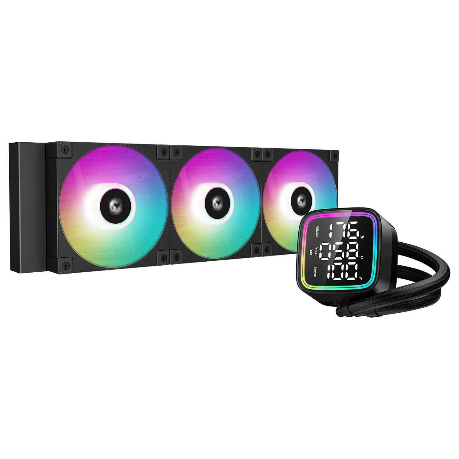 کولر پردازنده DeepCool LD360 – Black_6918383f991cd.jpeg کولر پردازنده DeepCool LD360 - Black - تصویر 1