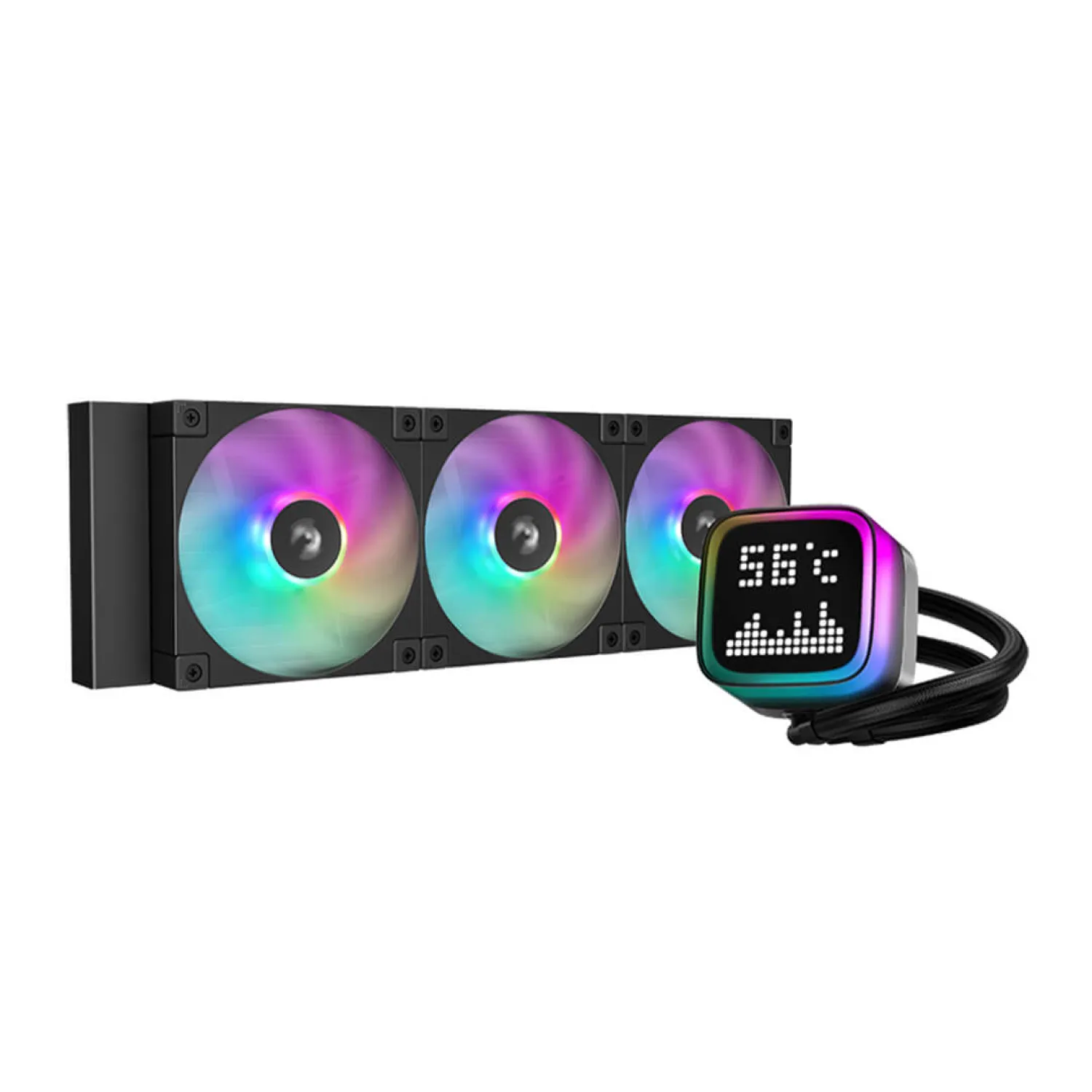 کولر پردازنده DeepCool LP360 – Black_690fc19687dac.webp کولر پردازنده DeepCool LP360 - Black - تصویر 1