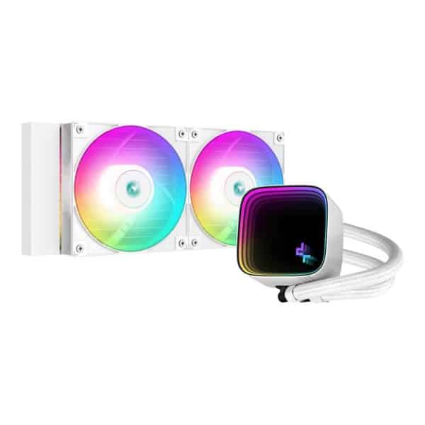 کولر پردازنده DeepCool LS520 SE Digital - White
