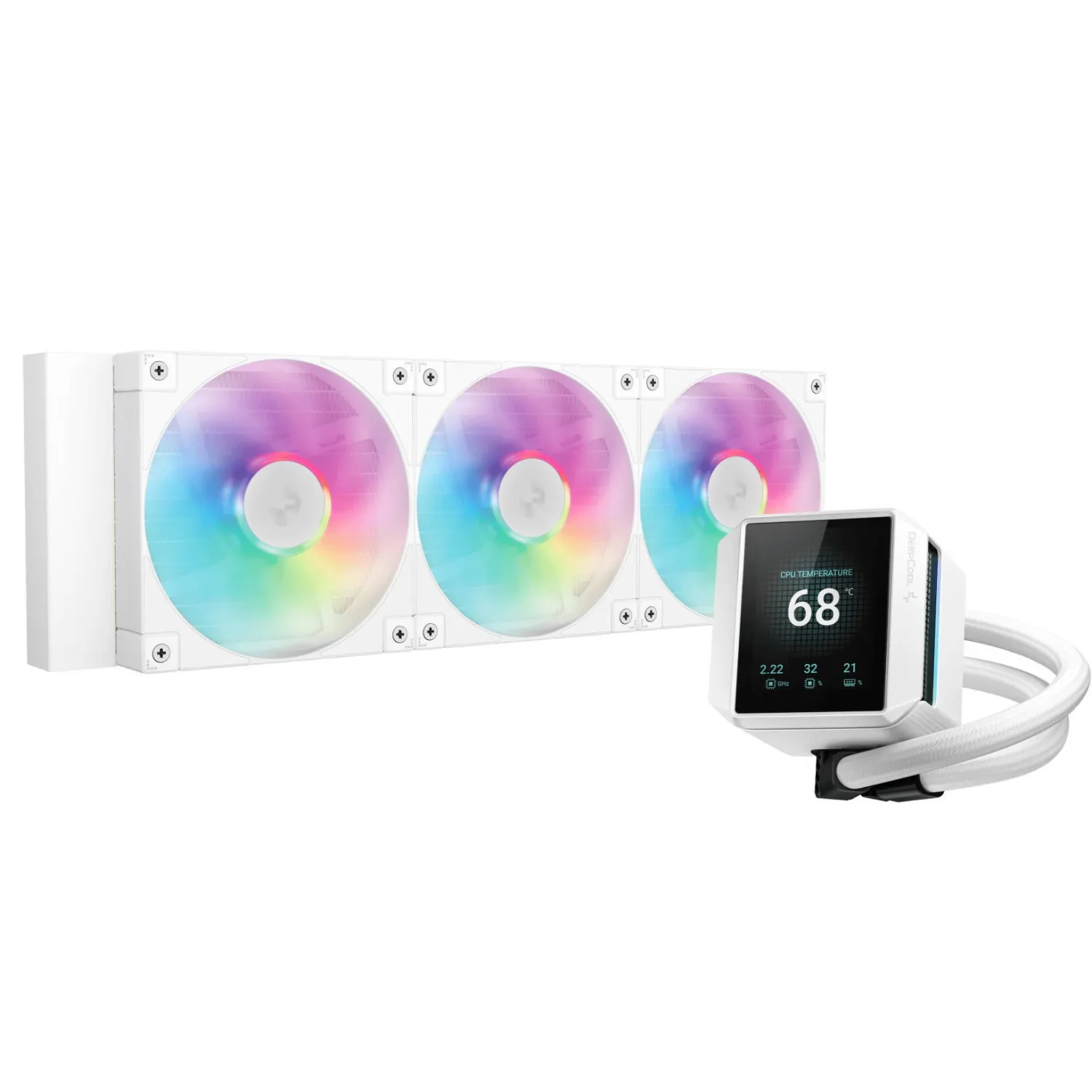 کولر پردازنده DeepCool MYSTIQUE 360 ARGB – White_691995dab2d3b.webp کولر پردازنده DeepCool MYSTIQUE 360 ARGB - White - تصویر 1
