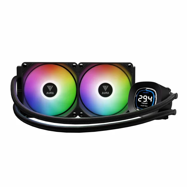 کولر پردازنده Gamdias Aura GL240 Digital - Black