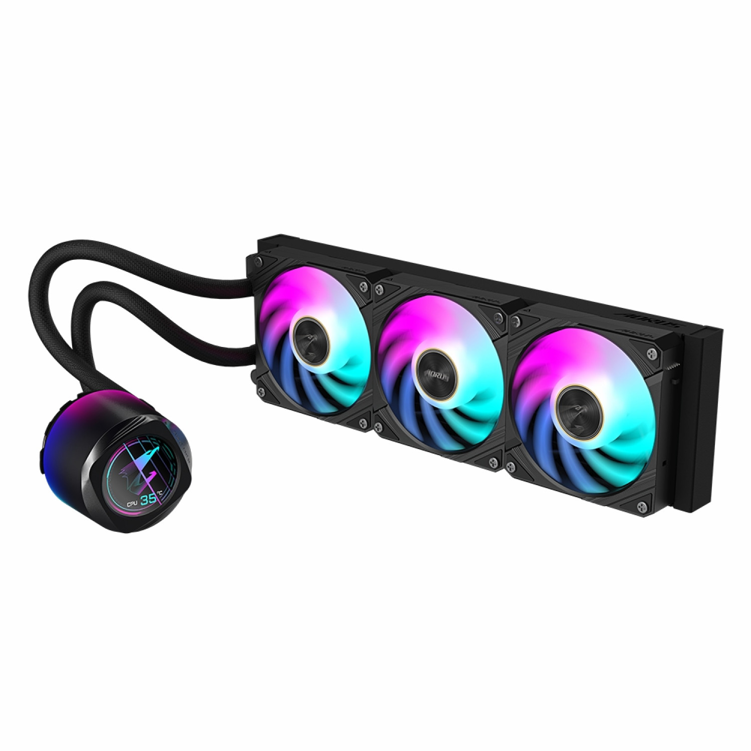 کولر پردازنده GIGABYTE AORUS Waterforce X II 360_6912fc1105df3.jpeg کولر پردازنده GIGABYTE AORUS Waterforce X II 360 - تصویر 1