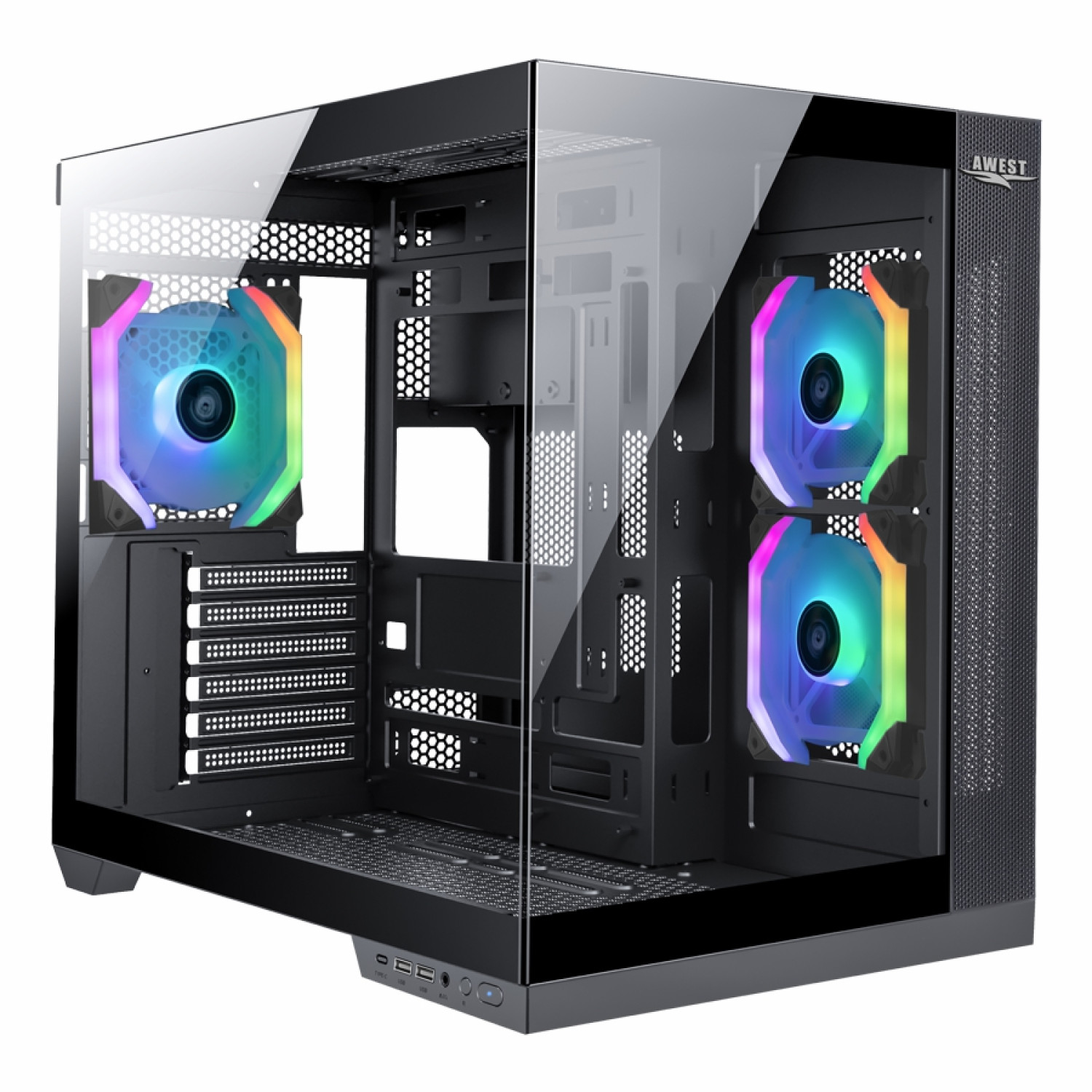 کیس Awest GT-AQ12-MB_6912f88331528.jpeg کیس Awest GT-AQ12-MB - تصویر 1