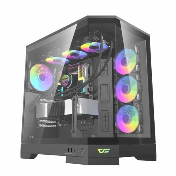 کیس DarkFlash DQX90 - Black