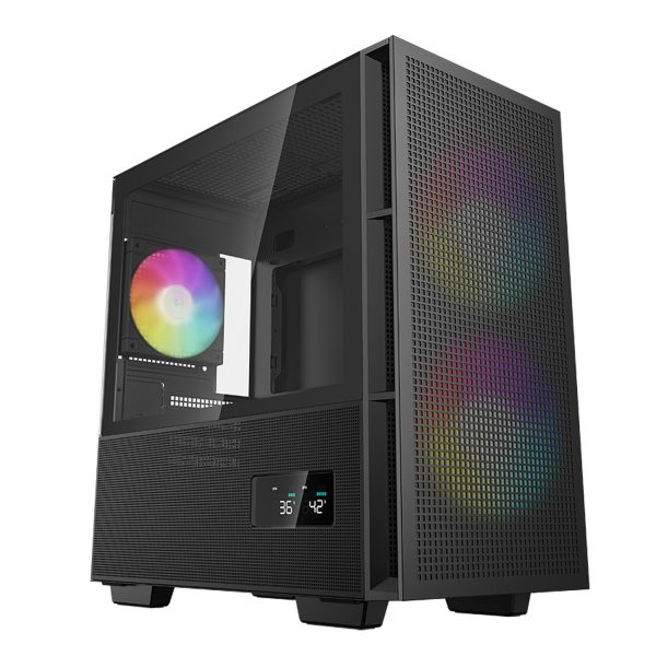 کیس DeepCool CH360 Digital - Black