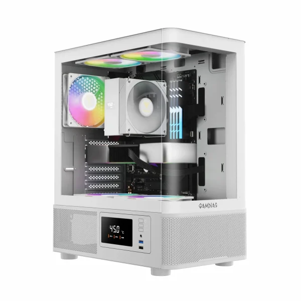 کیس Gamdias Atlas E2 CG - White