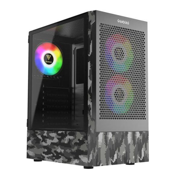 کیس Gamdias Talos E3 Mesh - Commando Edition