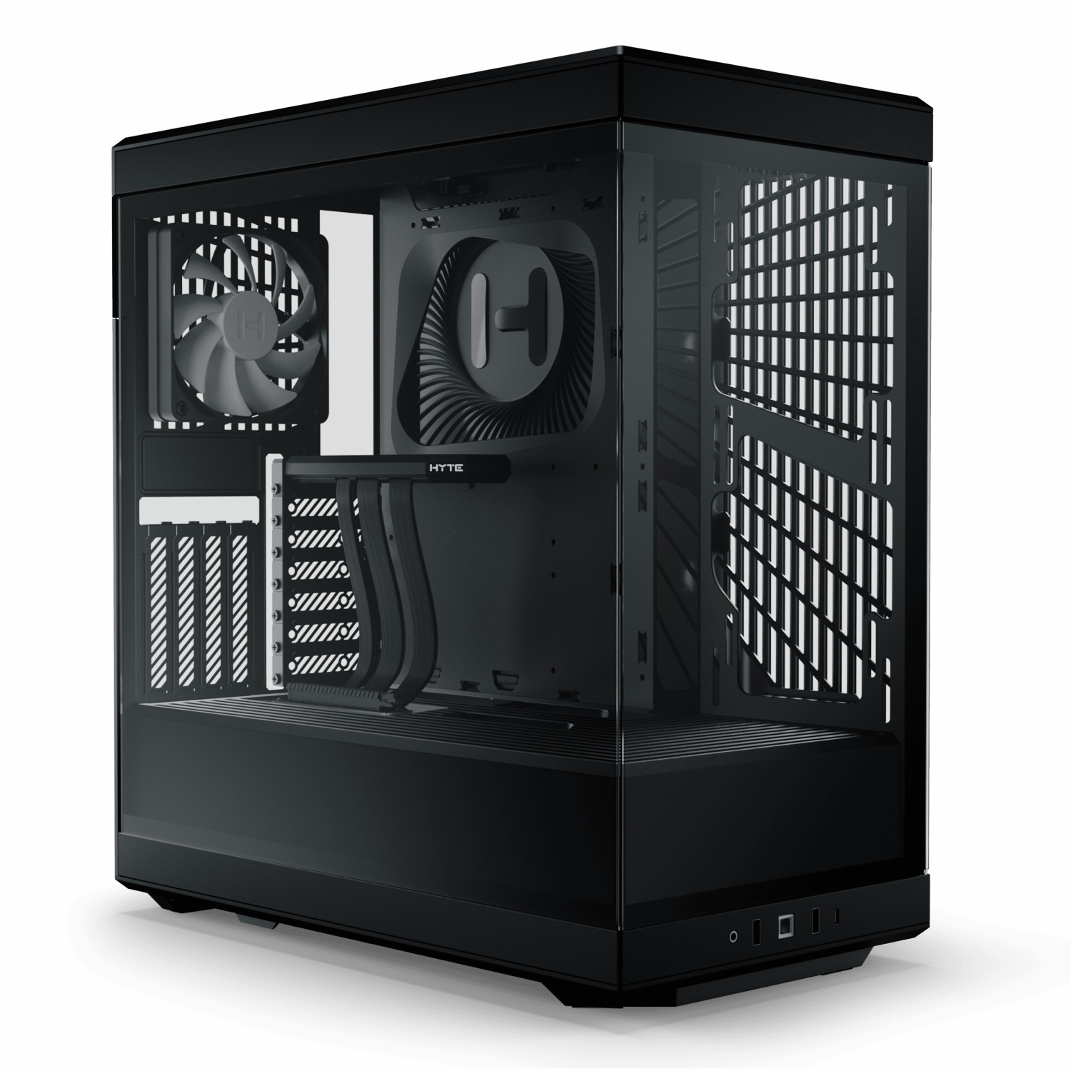 کیس HYTE Y40 – Pitch Black_6912f27305a19.jpeg کیس HYTE Y40 - Pitch Black - تصویر 1