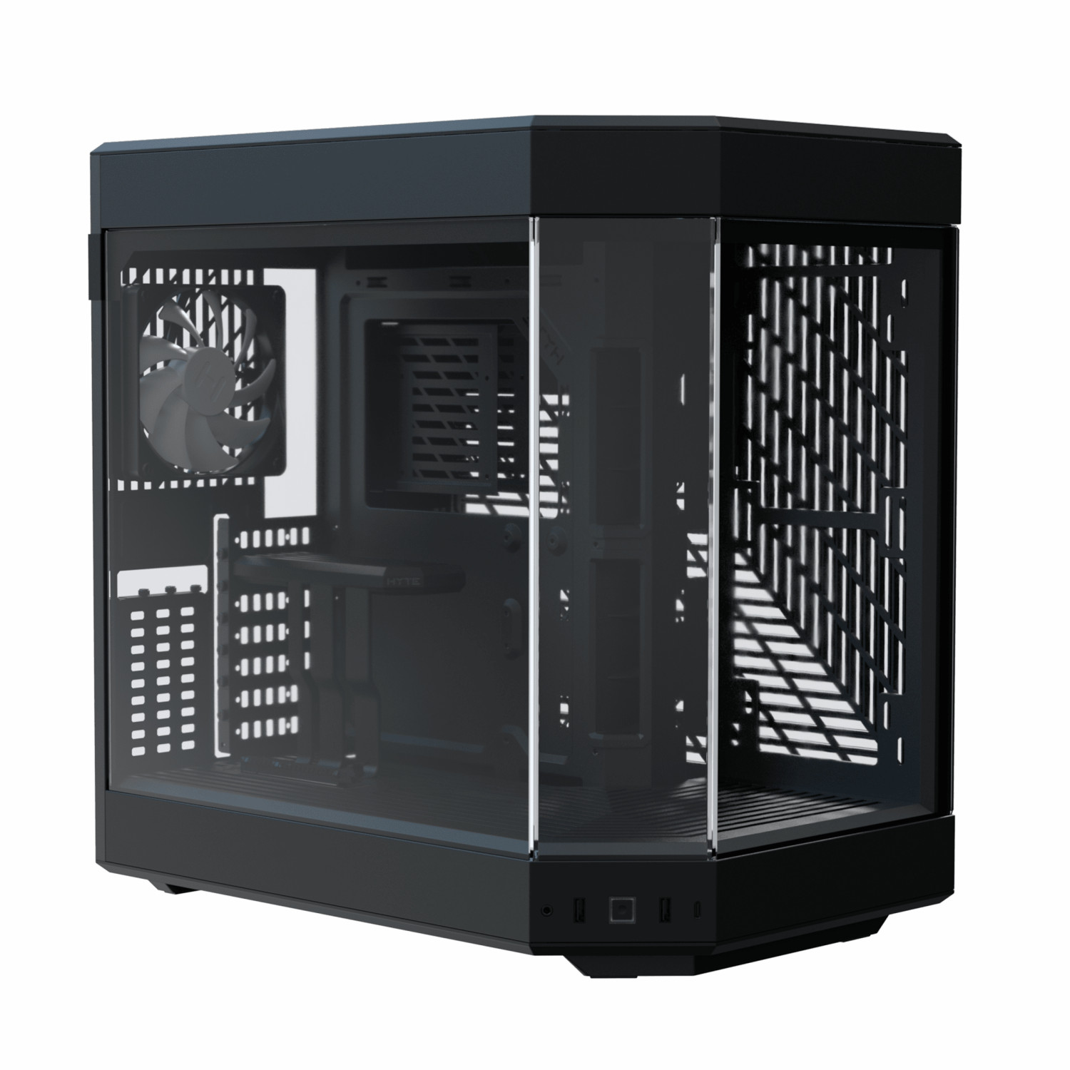 کیس HYTE Y60 – Pitch Black_6912f241e9995.jpeg کیس HYTE Y60 - Pitch Black - تصویر 1