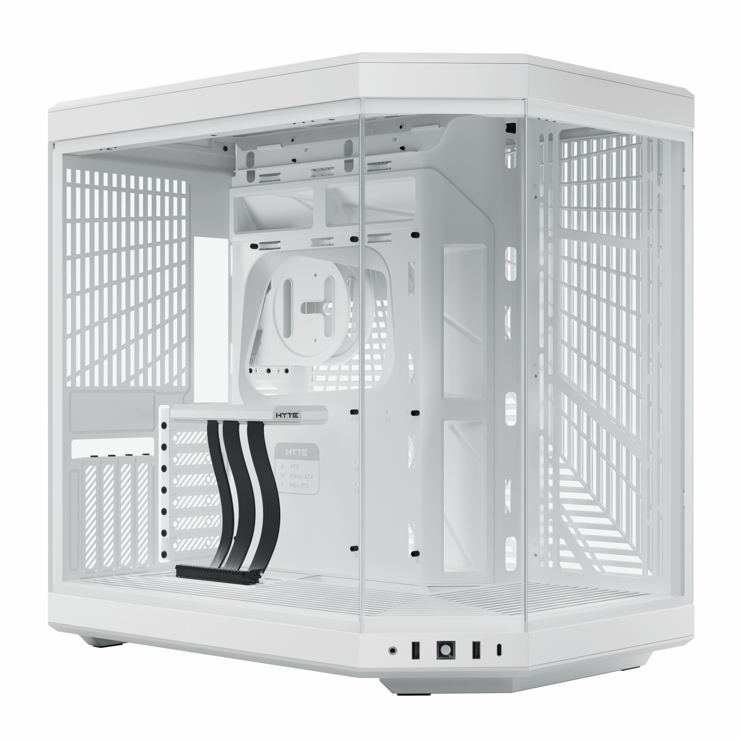 کیس HYTE Y70 – Snow White_6912f21ea043c.jpeg کیس HYTE Y70 - Snow White - تصویر 1