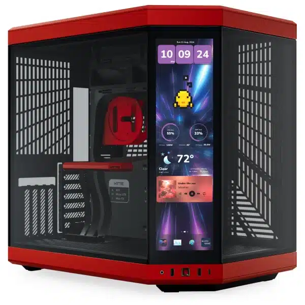 کیس HYTE Y70 Touch Infinite - Black Cherry