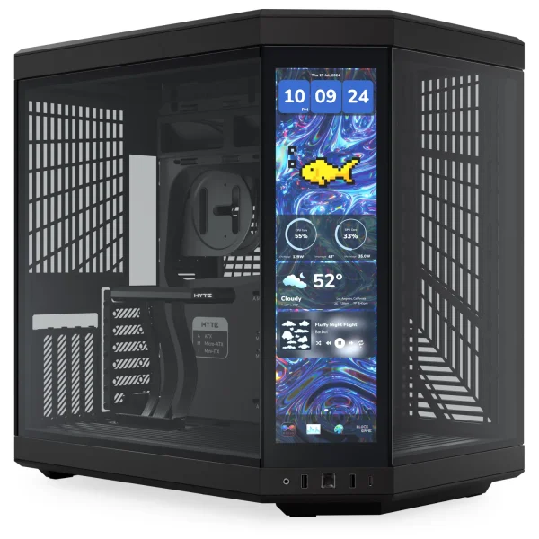 کیس HYTE Y70 Touch Infinite - Pitch Black - جعبه باز