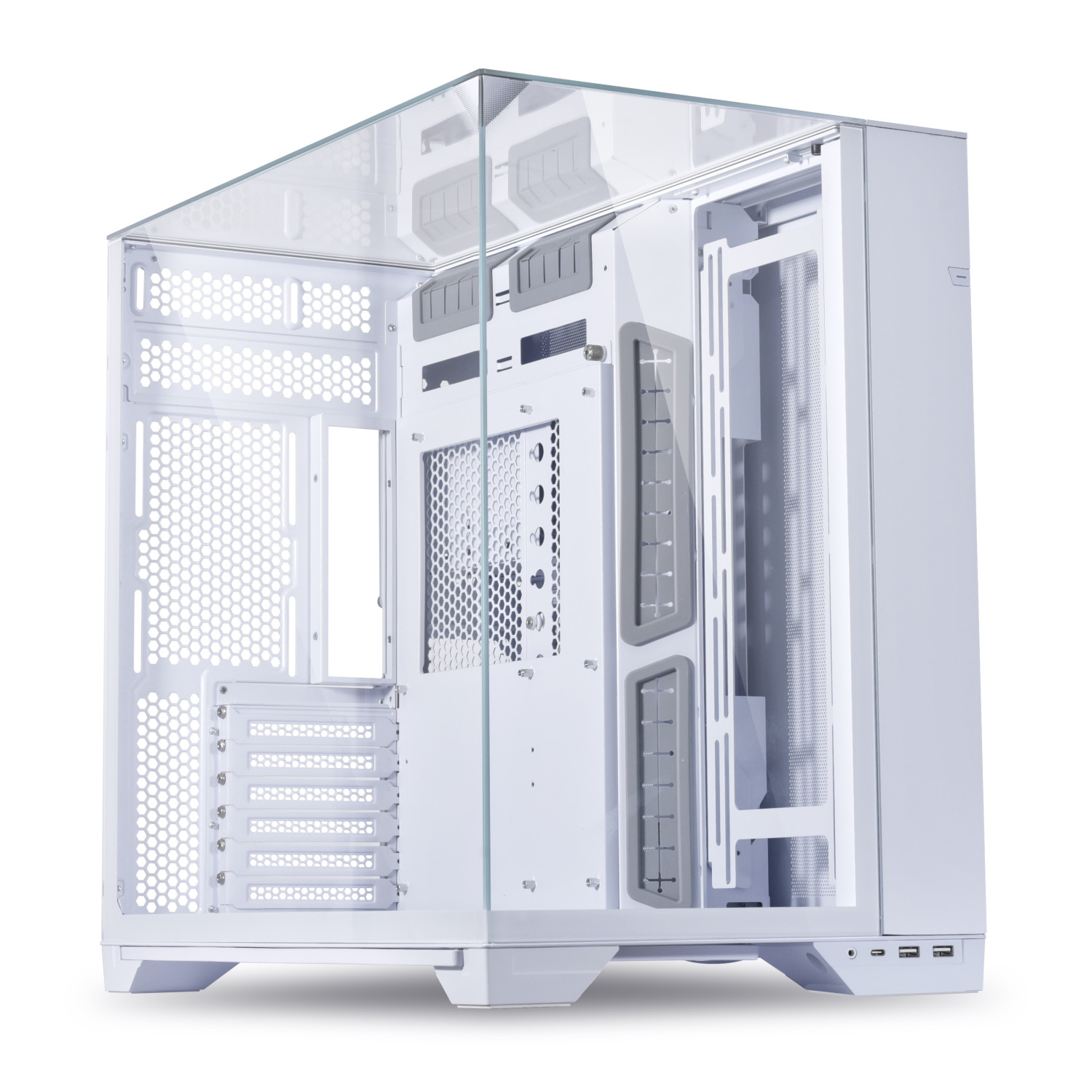 کیس Lian Li O11 Vision – White_6912feb3b834d.jpeg کیس Lian Li O11 Vision - White - تصویر 1