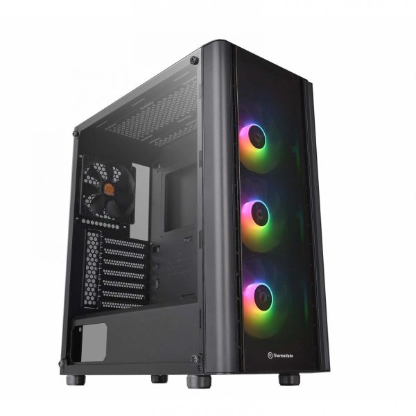 کیس Thermaltake V250 Tempered Glass ARGB - Black - جعبه باز