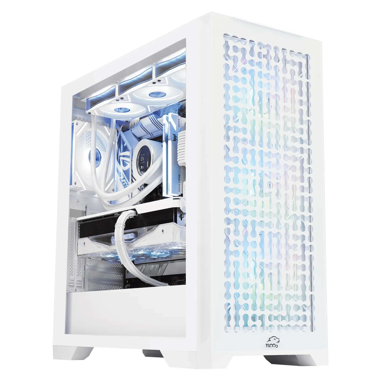 کیس TSCO GC 4511 – White_6910c2aa56f69.webp کیس TSCO GC 4511 - White - تصویر 1
